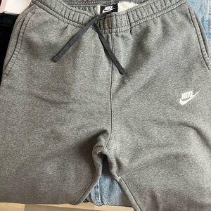 Nike sweats grey, size medium